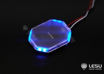 Lesu Octagonal roof light beacon Blue