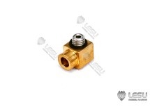 Lesu M5 banjo to 4mm solid tube 90 degree fitting