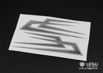 Lesu 114 Scania High Roof Sticker