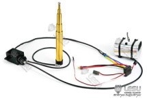 LESU 114 100mm tipper ram kit with pump ESC and tank