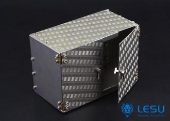 Lesu 114 Chequerplate Tool Box