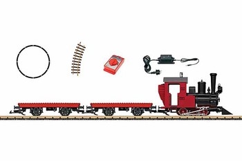 LGB 90463 Marklin G Narrow Gauge Garden Railway Building Block Train Starter Set