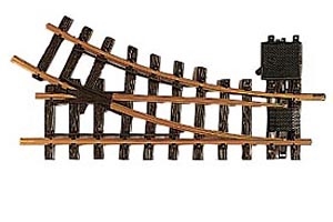 LGB G Gauge Manual Switch Points Right Radius 1 600mm 30 Degree