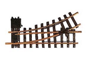 LGB G Gauge Manual Switch Points Left Radius 1 600mm 30 Degree