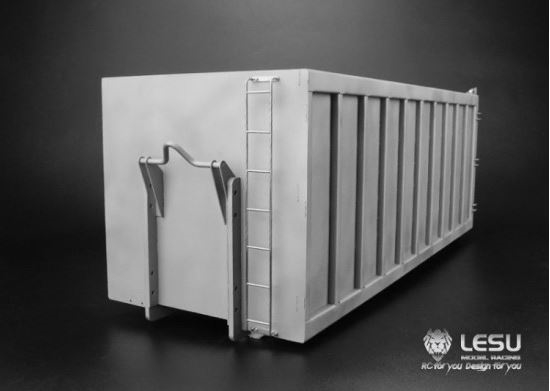 Lesu 1/14 Metal High Sided Hooklift Container