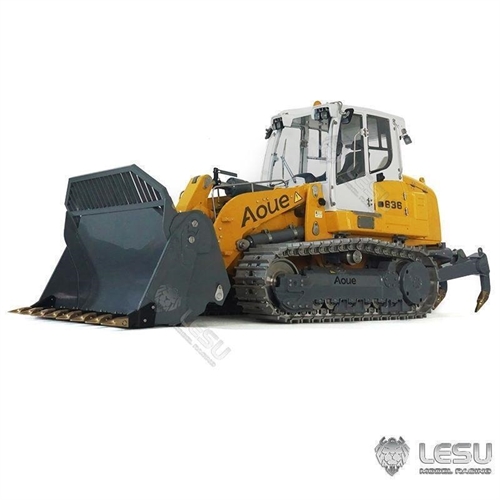 LESU 1/14 Liebherr LR636 tracked loader kit with 4way bucket and ripper