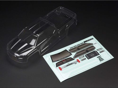 BIG ROCK CREW CAB 4X4 Clear Body Inc Decals