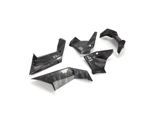 Guard Set Painted Black Camo FIRETEAM