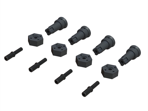 Wheel Axle and Hub Set