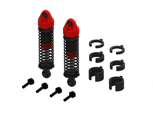 Shock Set 58mm Length 300cSt Oil 2pcs - GROM