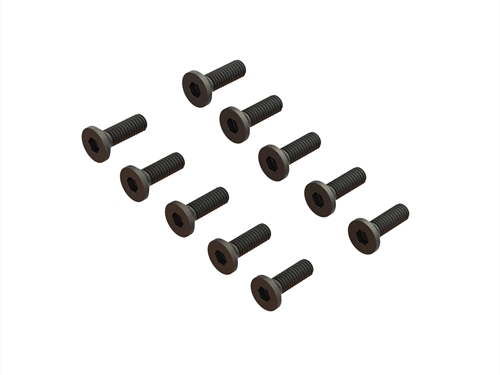 Flat Head Screw M25x8mm 10pcs