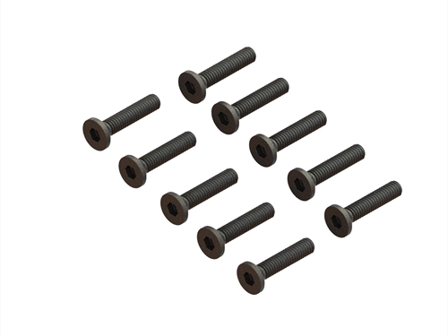 Flat Head Screw M25x12mm 10pcs