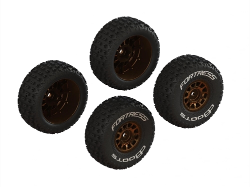dBoots FORTRESS Glued Tire Set Bronze 2 Pairs