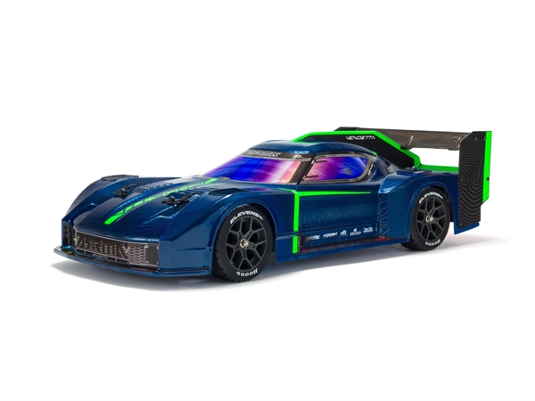 1/8 VENDETTA 4X4 3S BLX Speed Bash Racer RTR, Blue