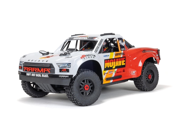 1/8 MOJAVE 4X4 4S BLX Desert Truck RTR, White