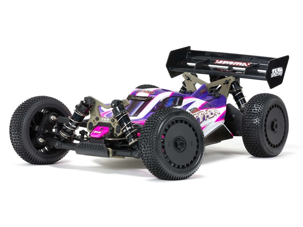 TLR Tuned TYPHON 1/8 4WD Roller (Pink/Purple)