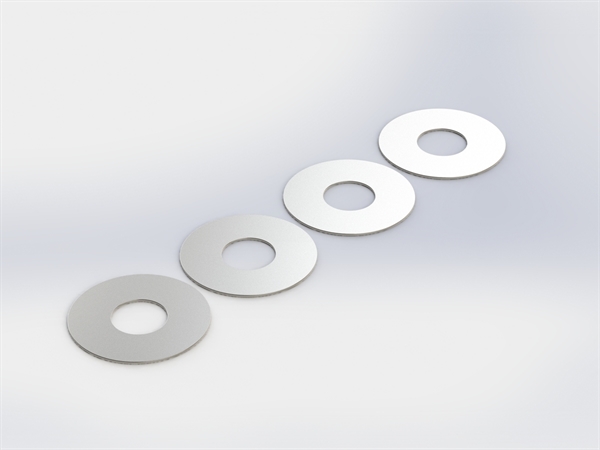 Washer 7x18x0.3mm (4)