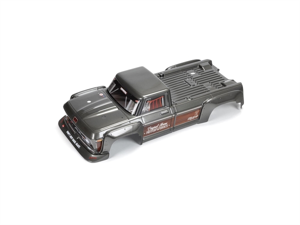 Outcast 4x4 BLX Painted Decaled Trimmed Body (Gunmetal)