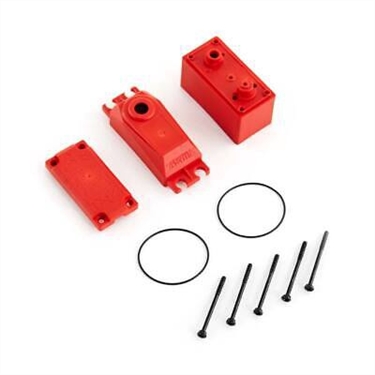 ARRMA ADS V2 PLASTIC GEAR SERVO CASE RED