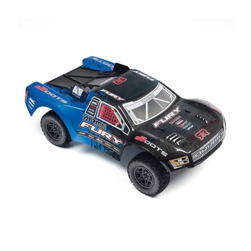 ARRMA BODY BLUE/BLACK 2016 FURY MEGA
