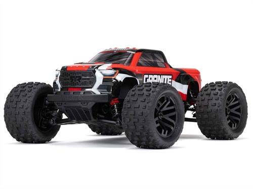 Granite GROM 4wd MT 118 RTR Mega wLipo BattUSB Chg Red