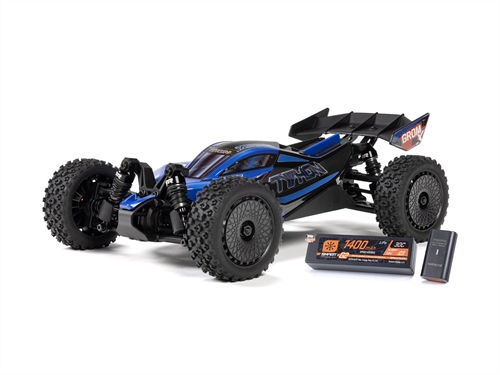118 TYPHON GROM 223S BLX 4X4 with BattCharger Blue