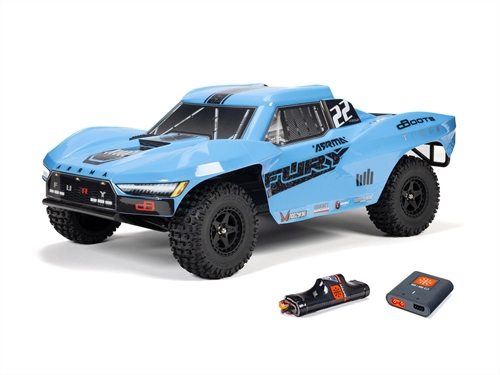 FURY 2WD With BatteryCharger Blue