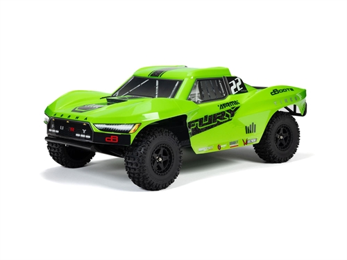 FURY 2WD No BatteryCharger Green
