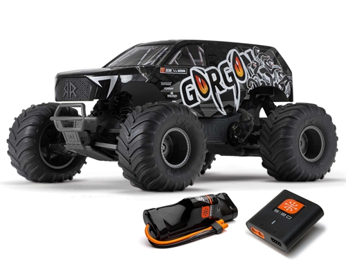 Gorgon 2wd MT 110 Ready-To-Assemble Kit w84vChg Gunmetal