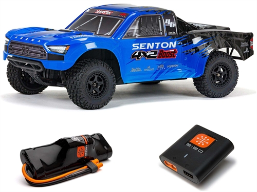 Senton Boost 4X2 550 Mega 1/10 2WD SC Blue w/Batt Chg
