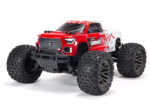 Granite 4X4 3S BLX Firma SLT3 Monster Truck RTR Red