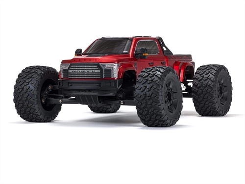 17 BIG ROCK 6S 4X4 BLX Monster Truck RTR Red