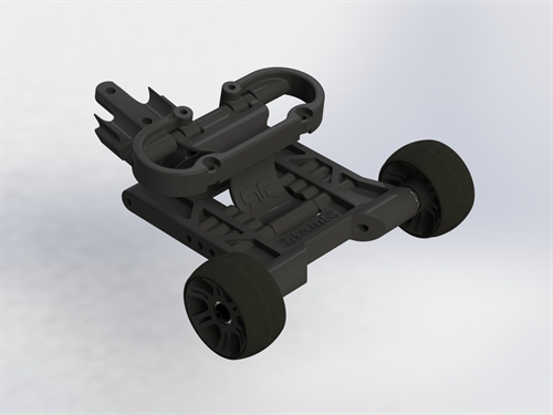 Wheelie Bar Set Nero