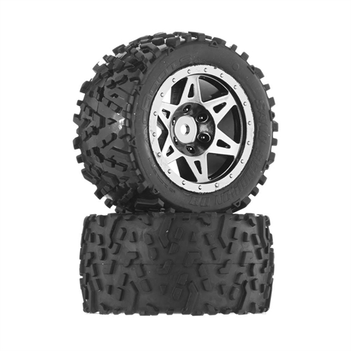 Sand Scorpion DB Tire/Wheel Glu Blk/Chrm Re(2)