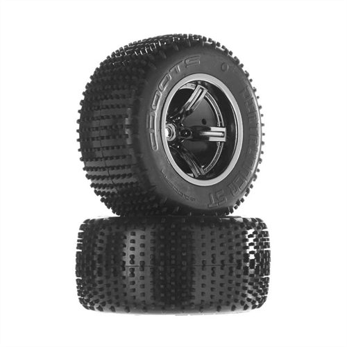 Dirtrunner ST Tire/Whl Blk/Chrm Re (2)