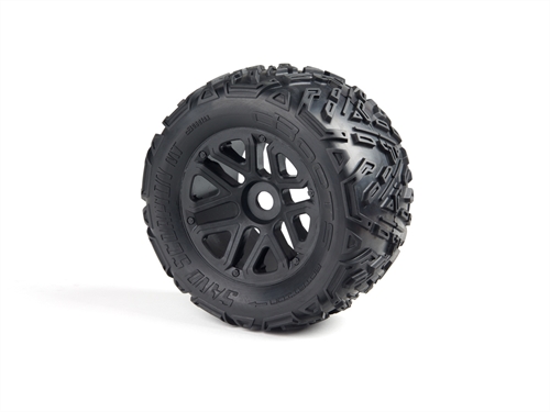 Sand Scorpion MT 6S Tire Set Glued Black (2)