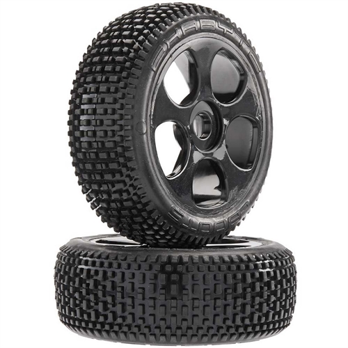 Exabyte BGY 6S Tire/Wheel Glued Black (2)