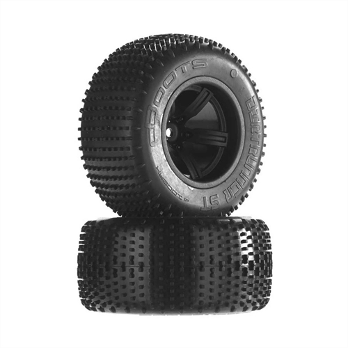 Dirtrunner ST Tire/Wheel Glued Blk Re (2)