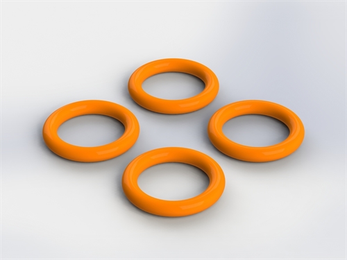 O-Ring 7x1.5mm Nero (4)