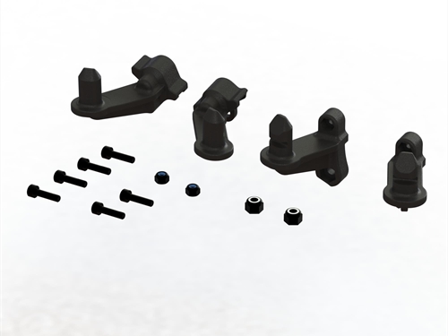 Front amp Rear Body Post Set