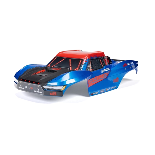 1/10 FURY Painted Decaled Trimmed Body Set, Blue