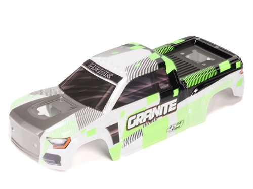 110 Clipless Painted Decaled Body Green GRANITE 4X4