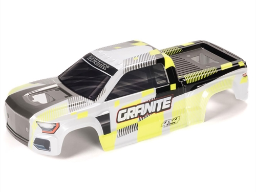 110 Clipless Painted Decaled Body Yellow GRANITE 4X4