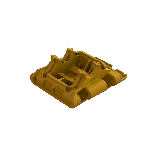 Rear Lower SkidGearbox Mount 1pc - Orange