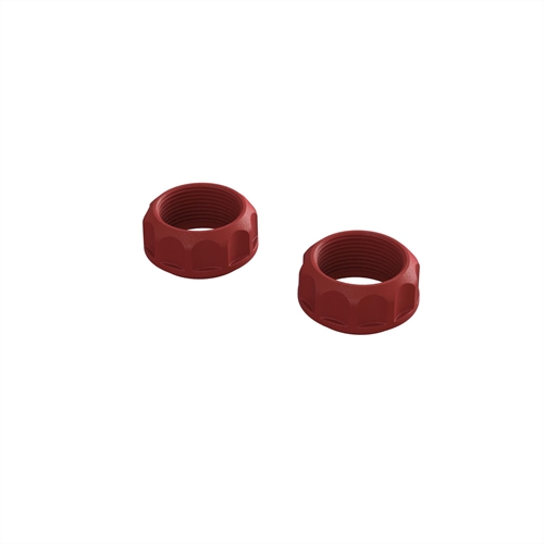 Threaded Shock Collar Red 2