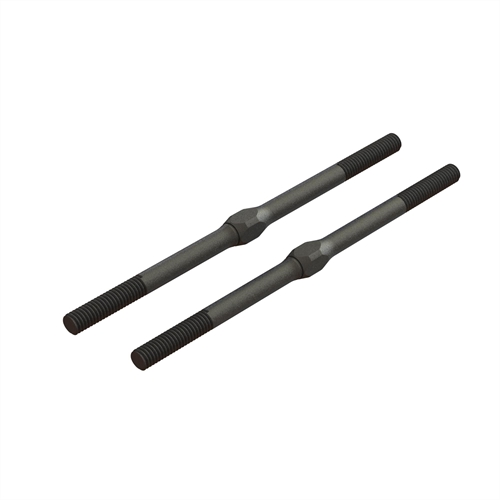 Steel Turnbuckle M4 x 85mm Black 2