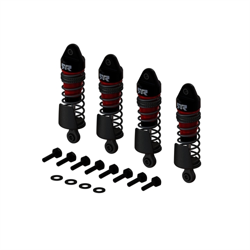 Aluminum Shock Set 58mm Length 300cSt Oil 4pcs - GROM