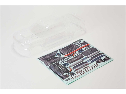 Granite 4X4 Clear Body wDecals And Window Masks