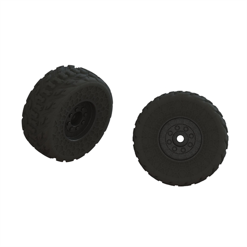 dBoots FIRETEAM Tire Set Glued 2