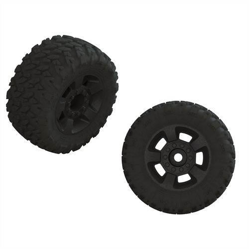 dBoots RAGNAROK Pre-mounted Tire Set 2
